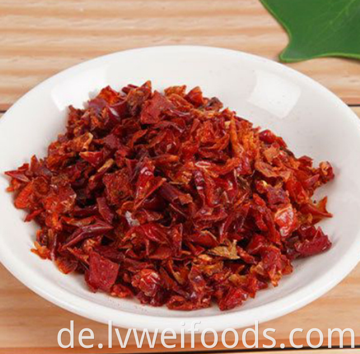 Dehydrated Mexican Red Pepper Granules 10 10mm